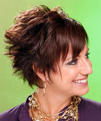 Alternative Short Straight Hairstyle - click to view hairstyle information