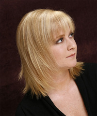 Formal Long Straight Hairstyle - click to view hairstyle information