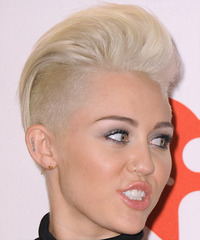 Miley Cyrus Hairstyle - click to view hairstyle information
