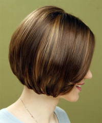 Casual Medium Straight Hairstyle - click to view hairstyle information