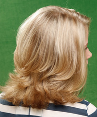 Casual Medium Straight Hairstyle - click to view hairstyle information