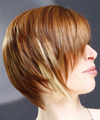 Casual Short Straight Hairstyle - click to view hairstyle information