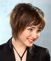 Formal Short Straight Hairstyle - click to view hairstyle information