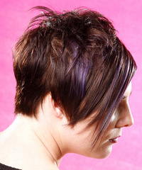 Alternative Short Straight Hairstyle - click to view hairstyle information
