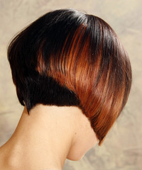 Alternative Medium Straight Hairstyle - click to view hairstyle information