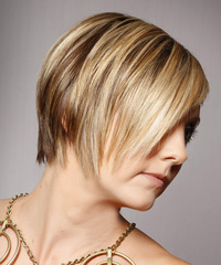 Alternative Short Straight Hairstyle - click to view hairstyle information