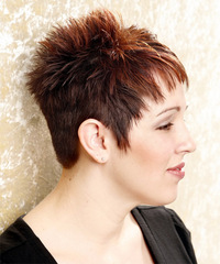 Formal Short Straight Hairstyle - click to view hairstyle information