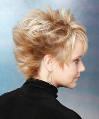 Alternative Short Straight Hairstyle - click to view hairstyle information
