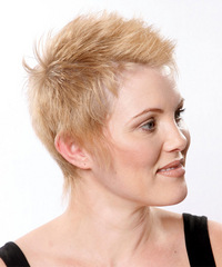 Alternative Short Straight Hairstyle - click to view hairstyle information