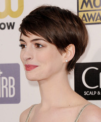 Anne Hathaway Hairstyle - click to view hairstyle information