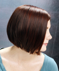 Casual Medium Straight Hairstyle - click to view hairstyle information