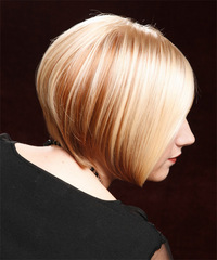 Formal Short Straight Hairstyle - click to view hairstyle information