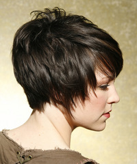 Casual Short Straight Hairstyle - click to view hairstyle information