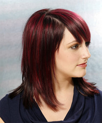 Casual Long Straight Hairstyle - click to view hairstyle information