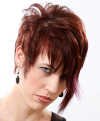 Alternative Short Straight Hairstyle - click to view hairstyle information