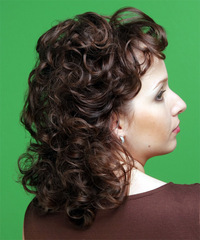 Formal Medium Curly Hairstyle - click to view hairstyle information