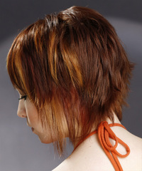 Formal Medium Straight Hairstyle - click to view hairstyle information