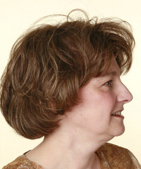 Casual Short Wavy Hairstyle - click to view hairstyle information