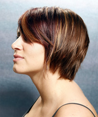 Casual Short Straight Hairstyle - click to view hairstyle information