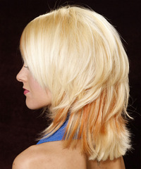 Formal Long Straight Hairstyle - click to view hairstyle information