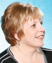 Formal Short Straight Hairstyle - click to view hairstyle information