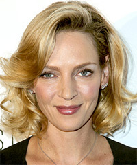 Uma Thurman Hairstyle - click to view hairstyle information