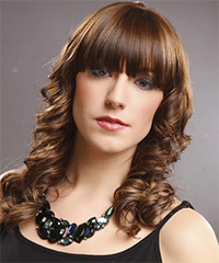 Formal Long Curly Hairstyle