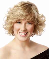 Formal Short Curly Hairstyle