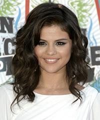 Selena Gomez Hairstyle - click to view hairstyle information