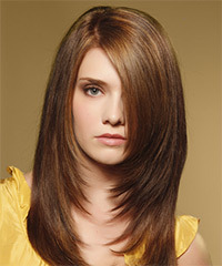 Formal Long Straight Hairstyle