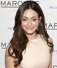 Emmy Rossum Hairstyle - click to view hairstyle information