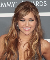 Miley Cyrus Hairstyle - click to view hairstyle information