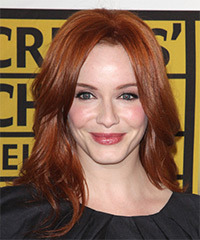 Christina Hendricks Hairstyle - click to view hairstyle information