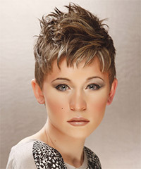 Casual Short Straight Hairstyle - click to view hairstyle information