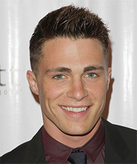 Colton Haynes Hairstyle - click to view hairstyle information