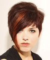 Alternative Short Straight Hairstyle