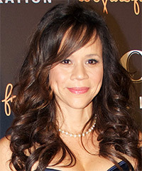 Rosie Perez Hairstyle - click to view hairstyle information