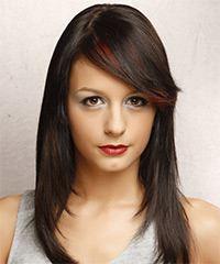 Casual Long Straight Hairstyle - click to view hairstyle information