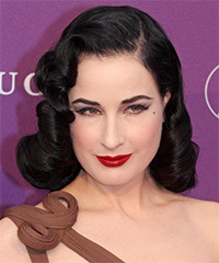 Dita Von Teese Hairstyle - click to view hairstyle information