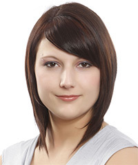 Formal Medium Straight Hairstyle - click to view hairstyle information