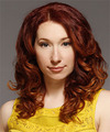 Casual Long Curly Hairstyle