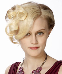 Formal Short Curly Hairstyle - click to view hairstyle information