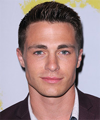 Colton Haynes Hairstyle - click to view hairstyle information