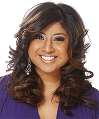 Casual Long Curly Hairstyle - click to view hairstyle information