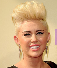 Miley Cyrus Hairstyle - click to try on!