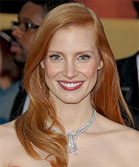Jessica Chastain Hairstyle - click to view hairstyle information
