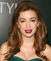 Christian Serratos Hairstyle - click to view hairstyle information