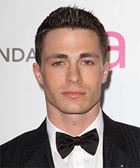 Colton Haynes Hairstyle - click to view hairstyle information