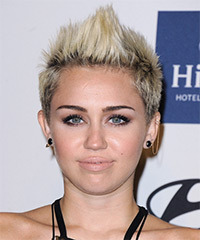 Miley Cyrus Hairstyle - click to view hairstyle information