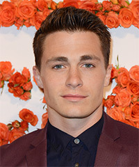 Colton Haynes Hairstyle - click to view hairstyle information